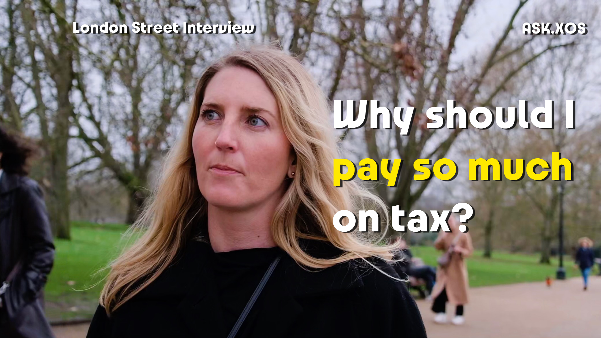 Ask.xos London street interview cover