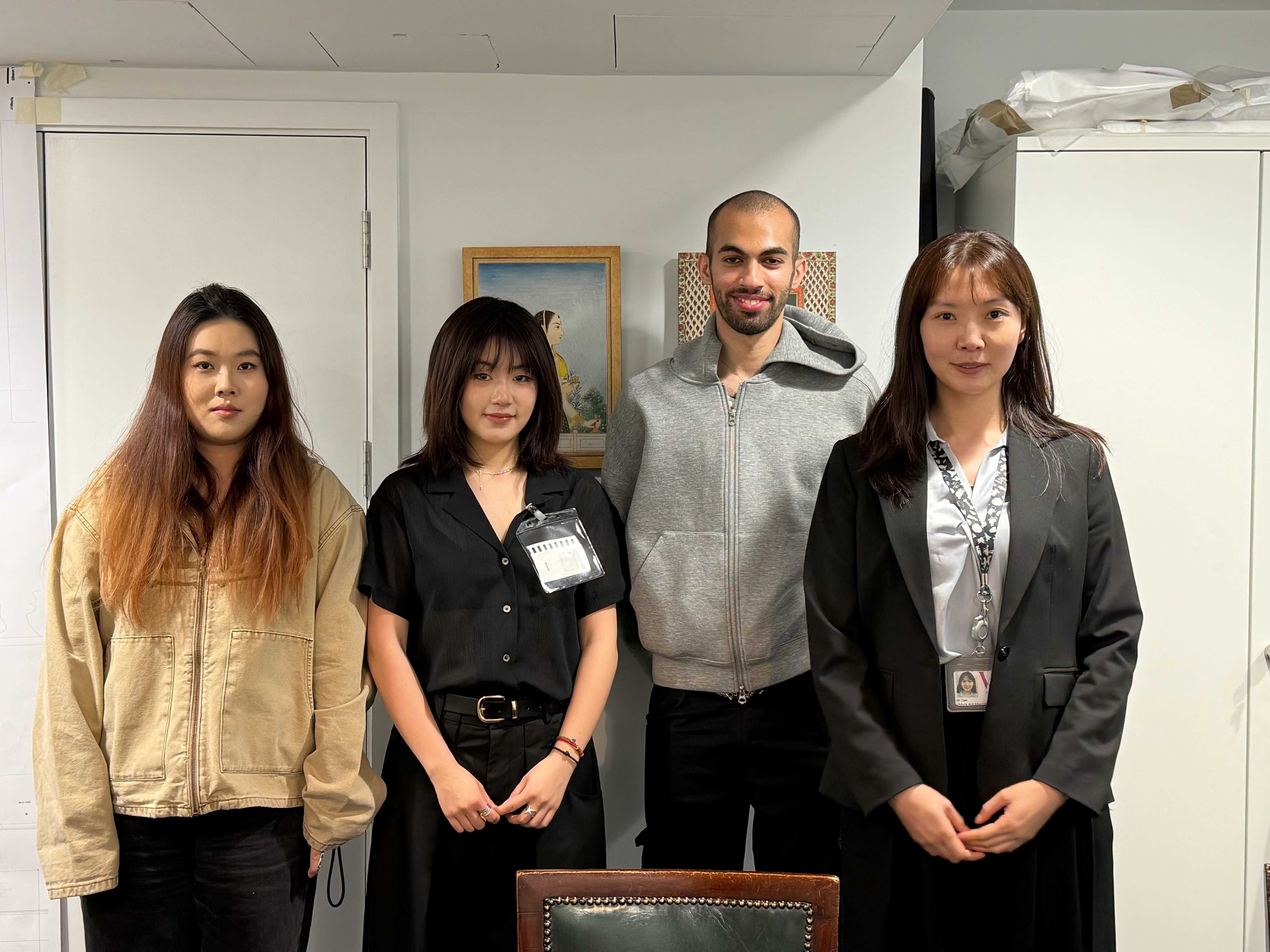Victoria and Albert Museum project team photo